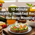 10-Minute Healthy Breakfast Recipes for Busy Mornings