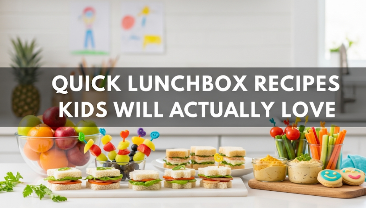 Quick Lunchbox Recipes Kids Will Actually Love