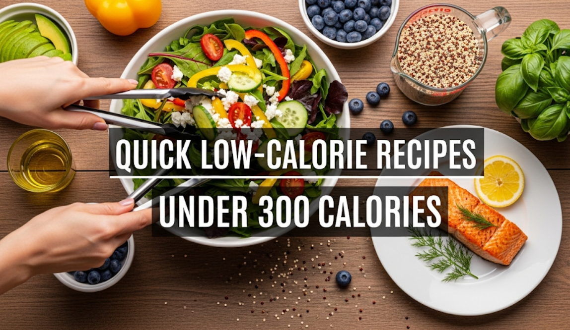 Quick Low-Calorie Recipes Under 300 Calories