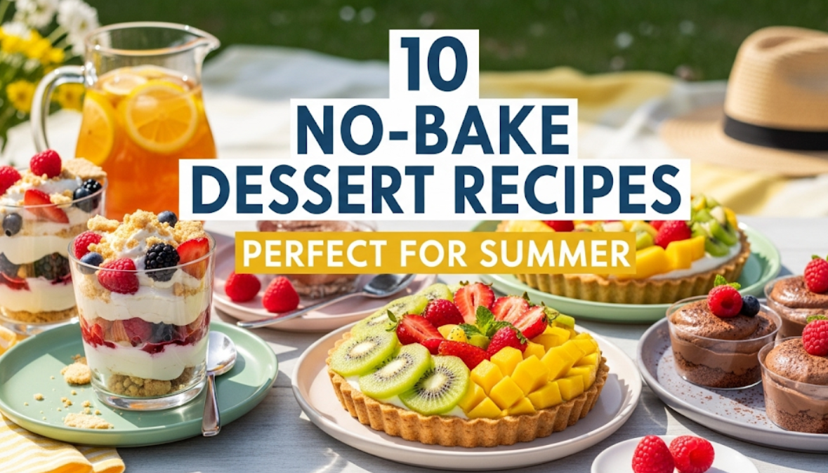 10 No-Bake Dessert Recipes Perfect for Summer