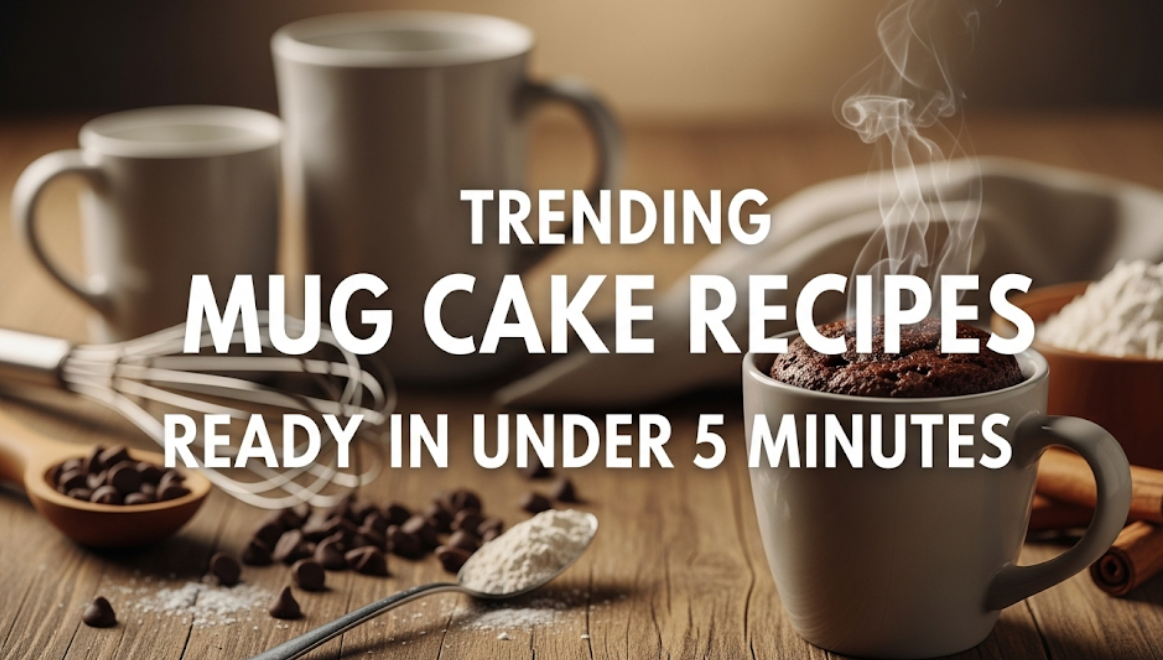 Trending Mug Cake Recipes Ready in Under 5 Minutes