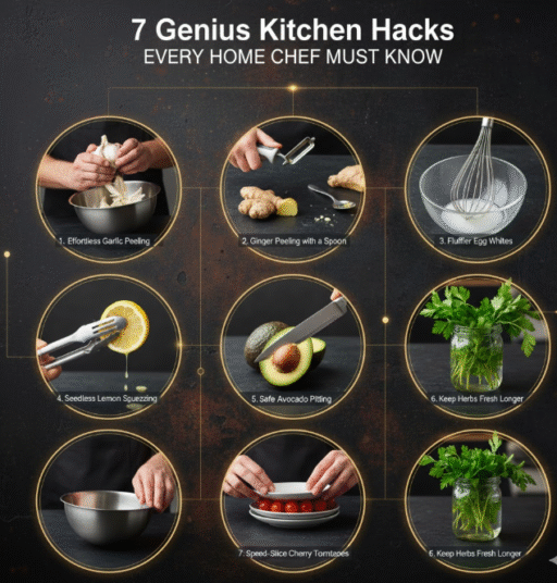 7 Genius Kitchen Hacks Every Home Chef Must Know