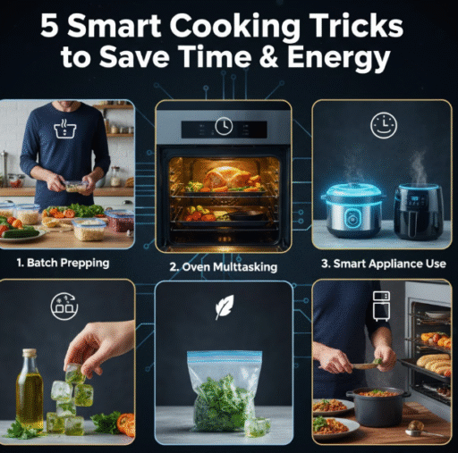 5 Smart Cooking Tricks to Save Time & Energy