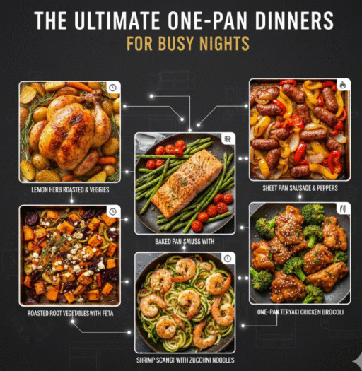 The Ultimate One-Pan Dinners for Busy Nights