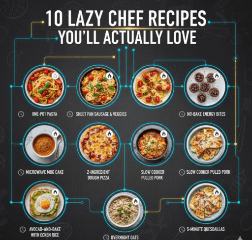 10 Lazy Chef Recipes You’ll Actually Love